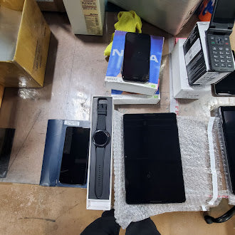 12 Units Mixed Phones FOR PARTS with Diagnosed Issues (For Parts | Non-Functional, Black)