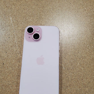 Apple iPhone 15 5G (128GB, 6GB) 6.1" US Model Fully Unlocked READ DESCRIPTION (Renewed | Smart Saver, Pink)