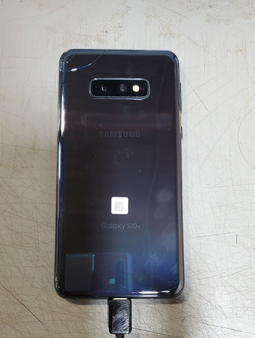 SAMSUNG Galaxy S10e (128GB, 6GB) 5.8" 4G LTE Fully Unlocked (GSM+CDMA) G970U (Acceptable - Refurbished, Prism Black)