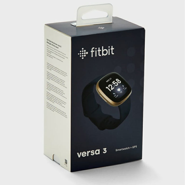 Reloj inteligente de salud y actividad física Fitbit Versa 3 con Alexa integrada y control de frecuencia cardíaca