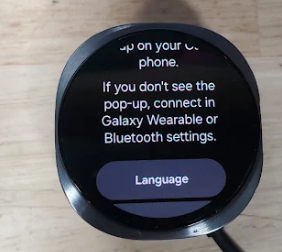 Original OEM OLED Display Screen +  Housing + Battery  OF Samsung Galaxy Watch 8 (44mm, LTE) (For Parts | Non-Functional, Graphite)