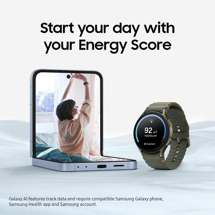 Reloj inteligente Samsung Galaxy Watch 7 (40 mm, Bluetooth) de 1,3" con control de salud y actividad física L300