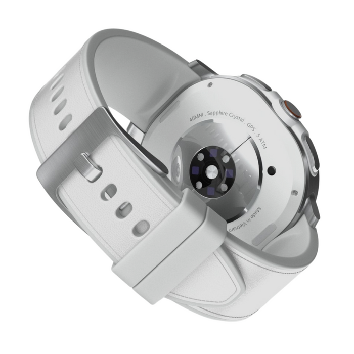 Samsung Galaxy Watch 8 Classic (46mm, Bluetooth) 1.34" Fitness Smartwatch L500 (Renewed | Like New, White)