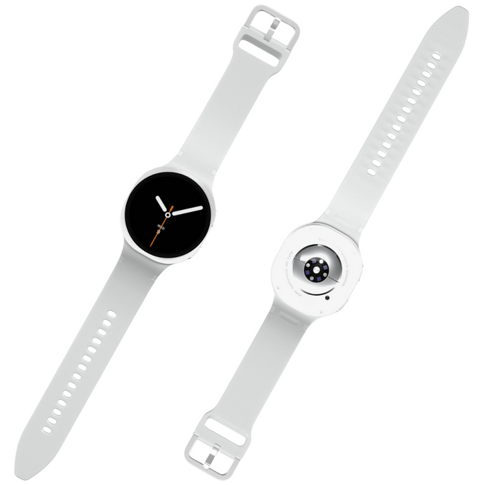 Samsung Galaxy Watch 8 (40mm, Bluetooth) 1.34" Health + Fitness Smartwatch L320 (Renewed) (Renewed | Like New, Silver)