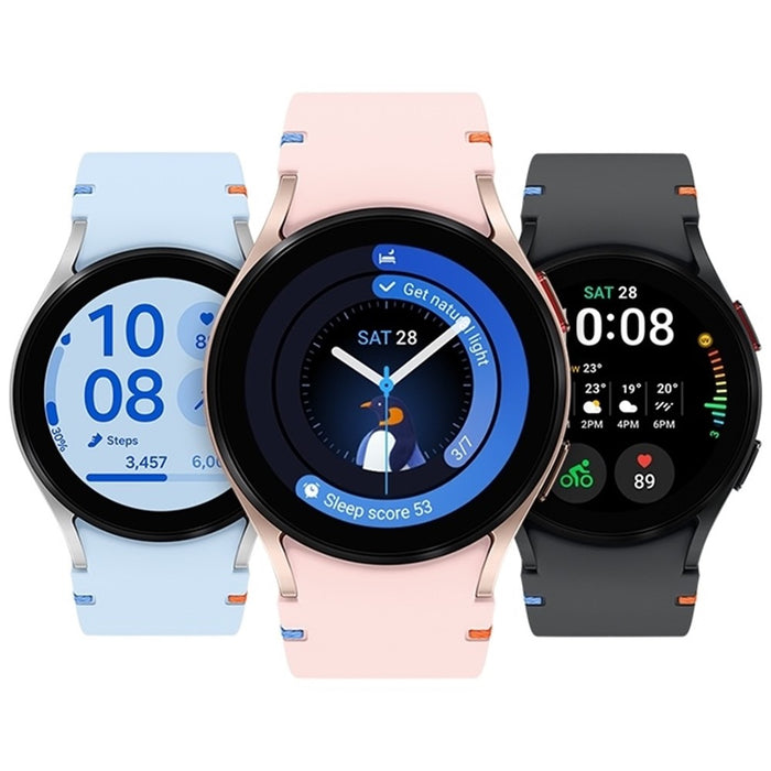 Reloj inteligente Samsung Galaxy Watch FE (40 mm, Bluetooth) de 1,2" con control de salud y actividad física R861N