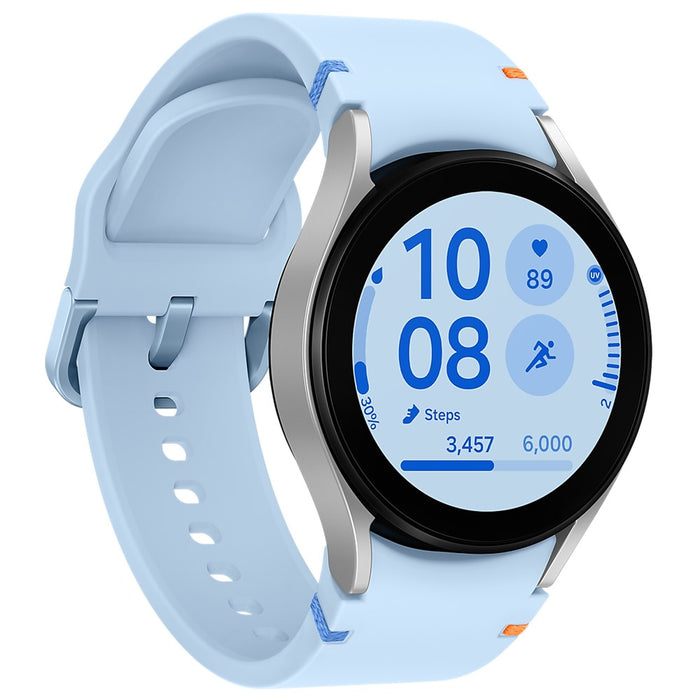 Samsung Galaxy Watch FE (40mm, Bluetooth) 1.2" Health + Fitness Smartwatch R861N (Excellent - Refurbished, Silver)