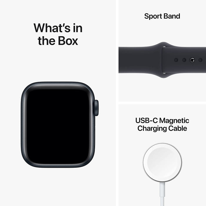 Apple Watch SE 2022 (44 mm, Wi-Fi, GPS + LTE) 1,78" totalmente desbloqueado, caja de aluminio (excelente - reacondicionado)