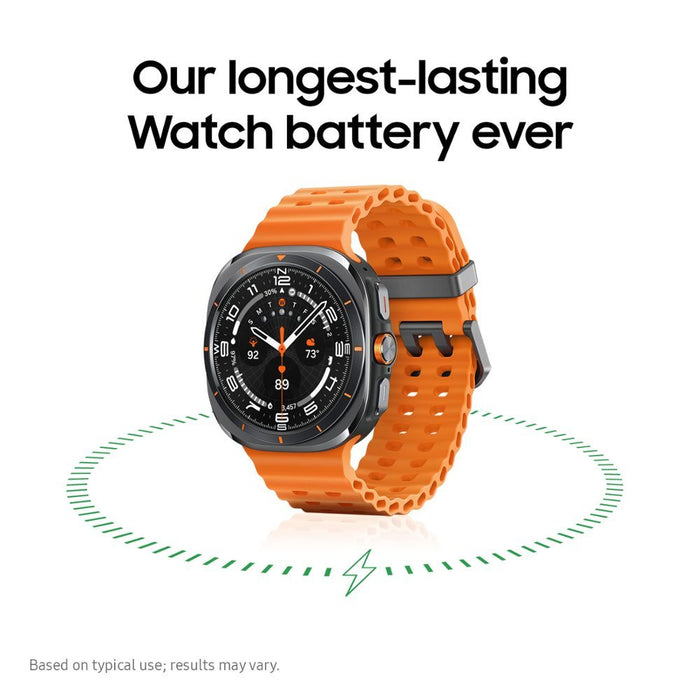 Samsung Galaxy Watch Ultra (47mm, WiFi + LTE) 1.5" Fitness Smartwatch L705U (Renewed | Like New, Titanium Grey)