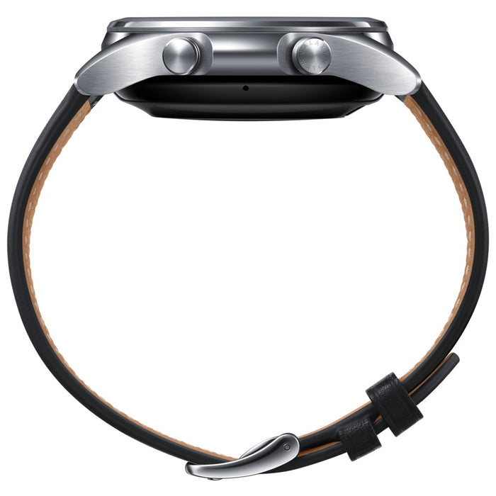 Reloj inteligente deportivo Samsung Galaxy Watch 3 (41 mm, GPS), con medición de SpO2, para fitness, sueño y deportes, R850 (excelente, reacondicionado, plateado)