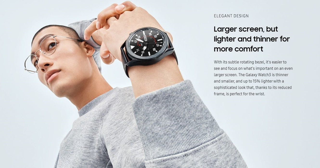 SAMSUNG Galaxy Watch 3 (41mm, GPS) SpO2 Fitness Sleep Sports Smartwatch R850