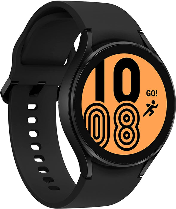 SAMSUNG Galaxy Watch 4 (44 mm, WiFi + LTE) Reloj inteligente de salud y actividad física de 1,4" R875 (Excelente, reacondicionado, negro)