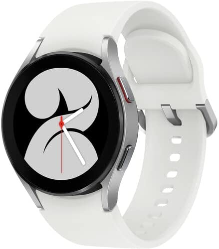 Reloj inteligente de salud y actividad física SAMSUNG Galaxy Watch 4 (40 mm, WiFi) de 1,4" R860 (excelente, reacondicionado, plateado)