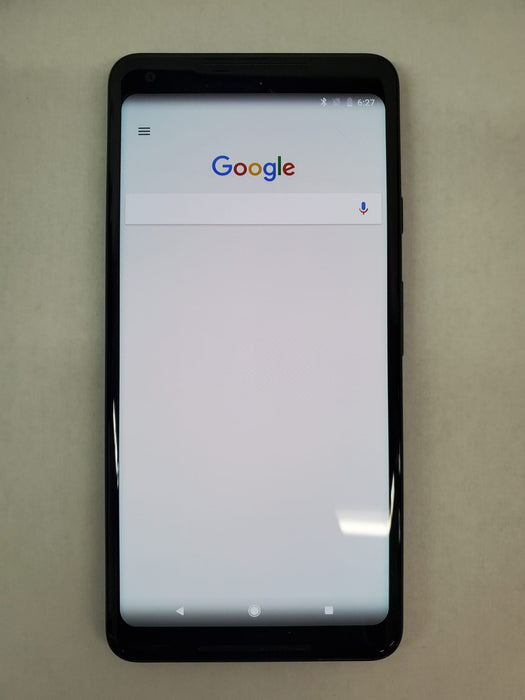 Google Pixel 2 XL (128 GB, 4 GB) 6.0" (GSM, Verizon, Global) 4G LTE Desbloqueado - Negro (GRADO B) (Aceptable - Reacondicionado, Solo Negro)