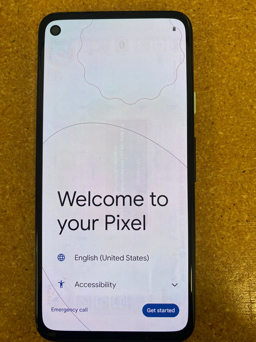 Google Pixel 4a 5G (128 GB, 6 GB) 6,2" (GSM + CDMA) 4G LTE desbloqueado - Modelo de EE. UU. (aceptable - reacondicionado, negro)