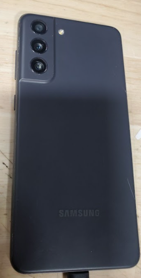 SAMSUNG Galaxy S21 FE 5G (256GB, 8GB) 6.4" Fully Unlocked for US & Global G990U1 ***READ DESCRIPTION*** (Renewed | Smart Saver, Graphite)