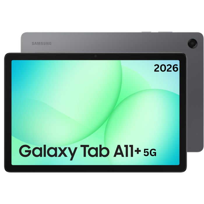Samsung Galaxy Tab A11+Plus 5G 2026 | 128GB, 6GB  5G Only for AT&T and Cricket (Renewed | Pre-Loved, Gray)