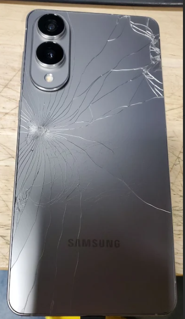 Original OEM OLED Display Screen + Camera + Housing + Battery   Samsung Galaxy S25 Edge 5G (256GB, 12GB) (For Parts | Non-Functional, Titanium Silver)