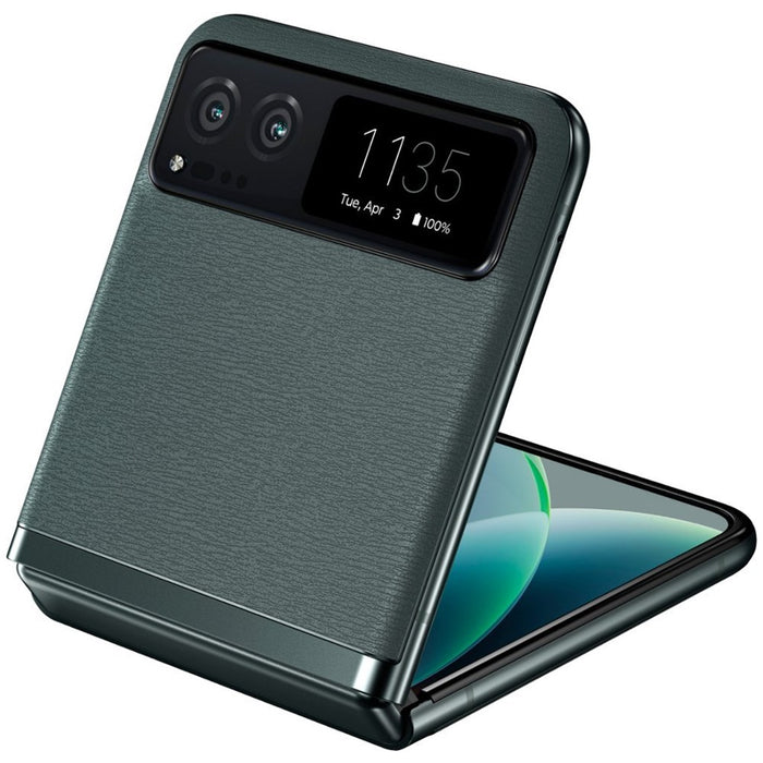 Moto Razr 5G 2023 (128GB, 8GB) 6.9" GSM Unlocked 5G / 4G LTE XT2323-5 (Sage Green)