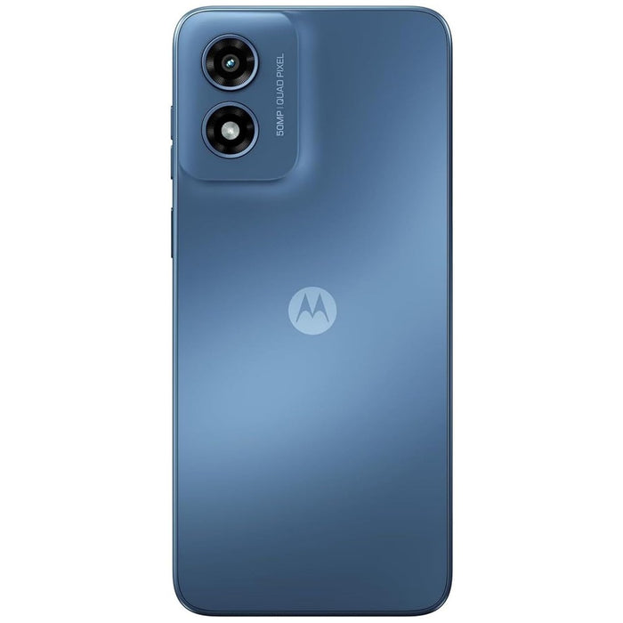 Moto G Play 2024 (64 GB, 4 GB) 6.5" 4G LTE AT&amp;T Bloqueado XT2413-3 (Bueno - Reacondicionado, Azul)