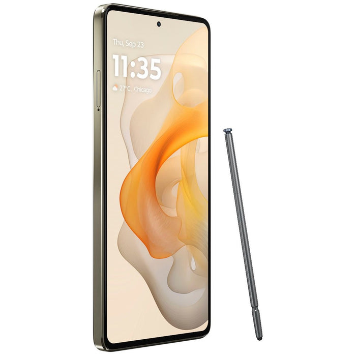 Moto G Stylus 5G 2024 (128GB, 8GB) 6.7" Fully Unlocked Global 5G /4G LTE XT2419V (Renewed | Like New, Caramel Latte)