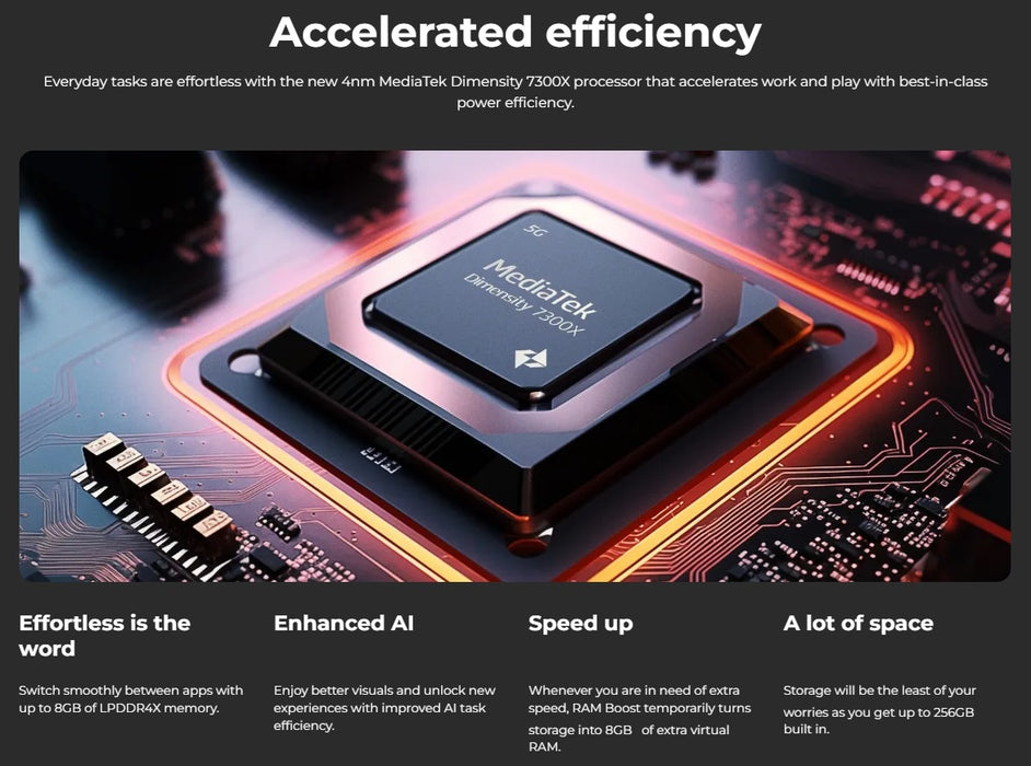 Moto Razr 5G 2024 (256GB, 8GB) 6.9" Fully Unlocked 5G / 4G LTE XT2453V (Open Box, Koala Gray)