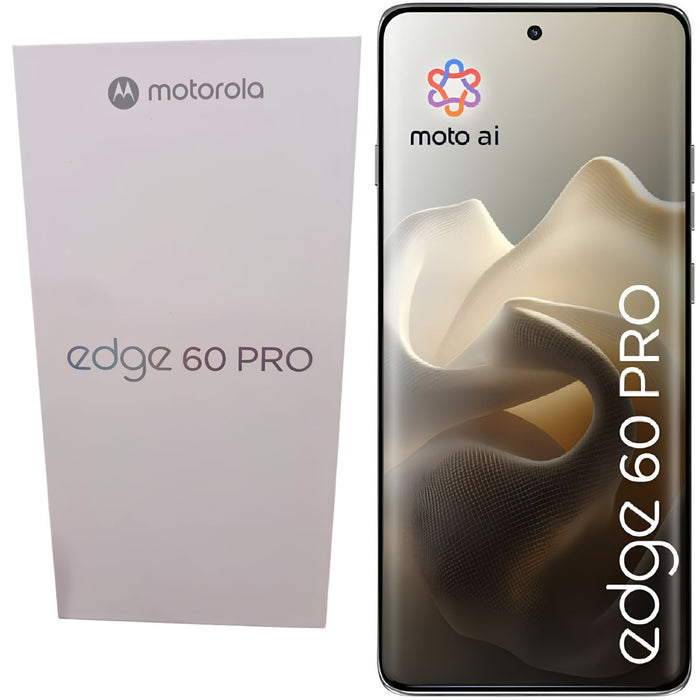 Motorola Edge 60 PRO 2025 | 256GB, 8GB | 6.7" Factory Unlocked for US & Global (Pantone Shadow)