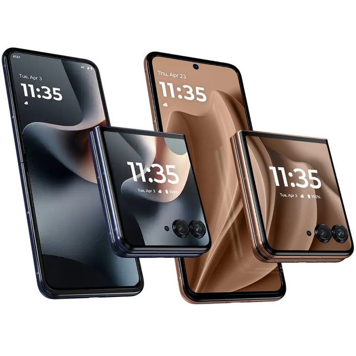 Motorola Razr+Plus 5G 2025 | 256GB, 12GB | 6.9" AT&T Unlocked Global 5G XT2557-3 (Renewed | Like New)