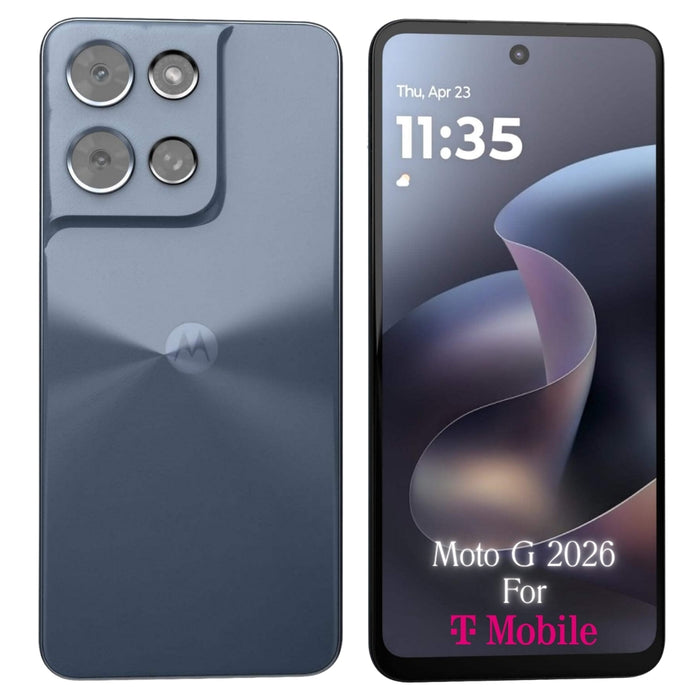 Moto G 5G 2026 | 128GB, 4GB | 6.7" 120Hz, Android 16, for T-Mobile Only XT2613 (PANTONE Slipstream)
