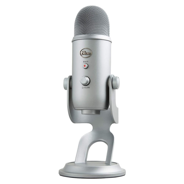 Blue Yeti Ultimate USB Microphone for Professional Recording on PC and Mac- Gray (Gray)