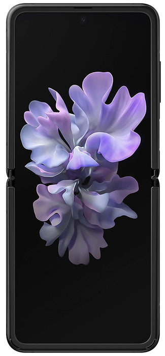 SAMSUNG Galaxy Z Flip (256GB, 8GB) 6.7" AT&T Unlocked 4G LTE GSM F700U/DS BLACK (Good - Refurbished, Mirror black)