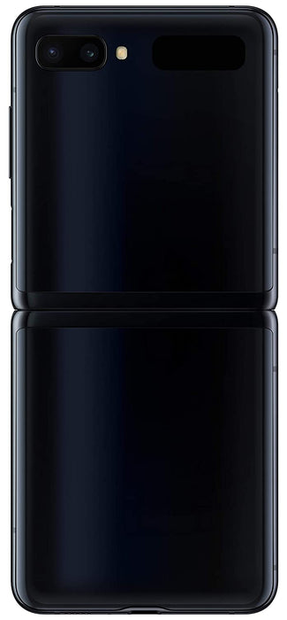 Samsung Galaxy Z Flip (256 GB, 8 GB) 6.7" AT&amp;T Desbloqueado 4G LTE GSM F700U/DS NEGRO (Aceptable - Reacondicionado, Negro espejo)