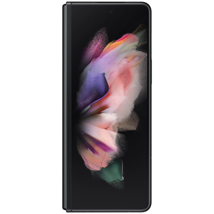 SAMSUNG, Galaxy Z Fold3 5G (512 GB, 12 GB) 7.6" Desbloqueado de fábrica GSM/CDMA F926U, LA PANTALLA LCD INTERNA TIENE UNA LÍNEA VERTIAL Y LA PANTALLA TÁCTIL DEL LADO DERECHO NO FUNCIONA (Aceptable - Reacondicionado, Phantom Black)