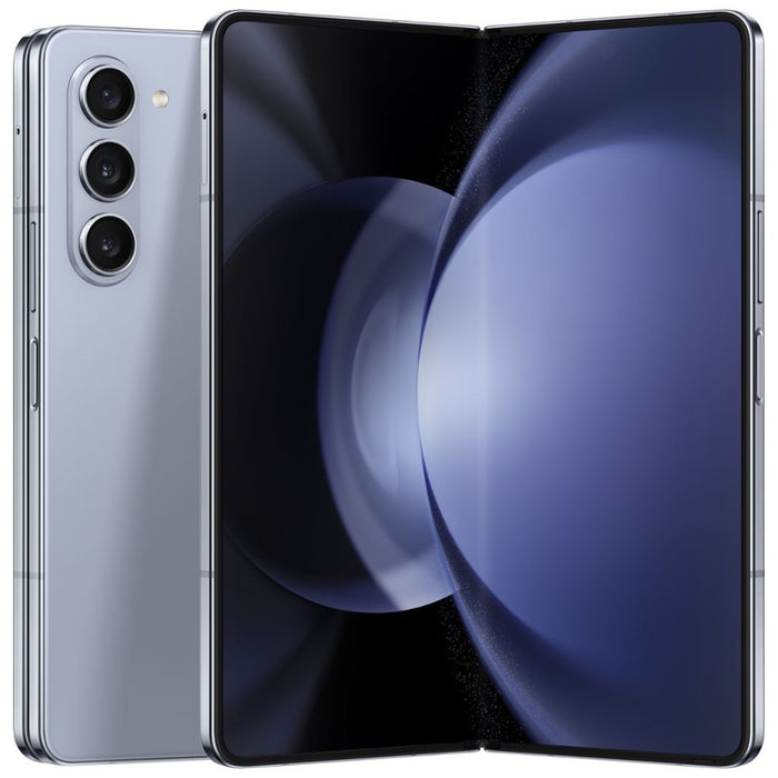 Samsung Galaxy Z Fold5 5G (256GB, 12GB) 7.6" Factory Unlocked GSM/CDMA F946U (Renewed | Smart Saver, Icy Blue)