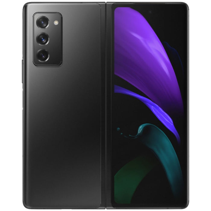 SAMSUNG Galaxy Z Fold2 5G (256GB, 12GB) 7.6" Factory Unlocked GSM/CDMA F916U (Acceptable - Refurbished, Mystic Black)