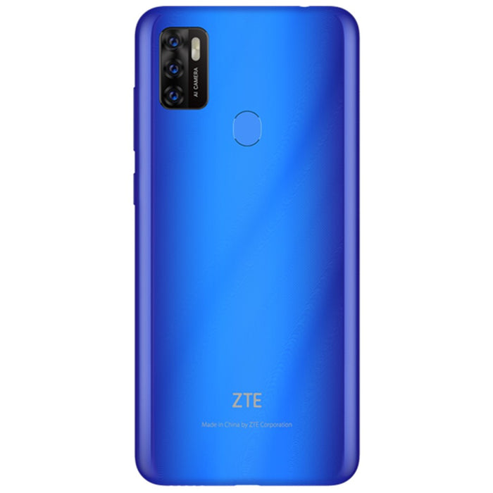 ZTE Blade A7s 2020 (64GB, 2GB) 6.5" HD+, Dual SIM US 4G LTE GSM Unlocked A7020 (Excellent - Refurbished, Blue)