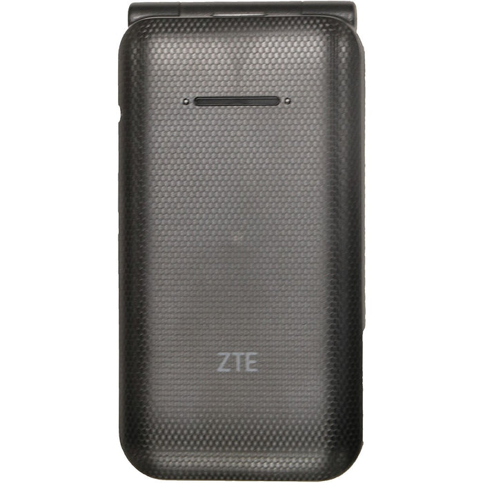 Teléfono plegable ZTE Cymbal U (8 GB), 2,8", 4G LTE GSM, desbloqueado, con garantía de EE. UU., Z2335CC (negro)