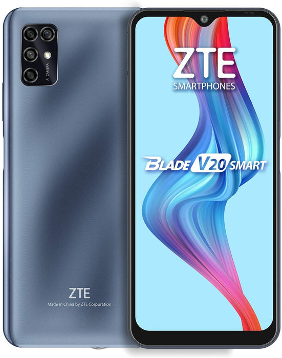 ZTE Blade V20 Smart (128GB, 4GB) 6.82" (US + LATIN) 4G LTE GSM Unlocked 8010