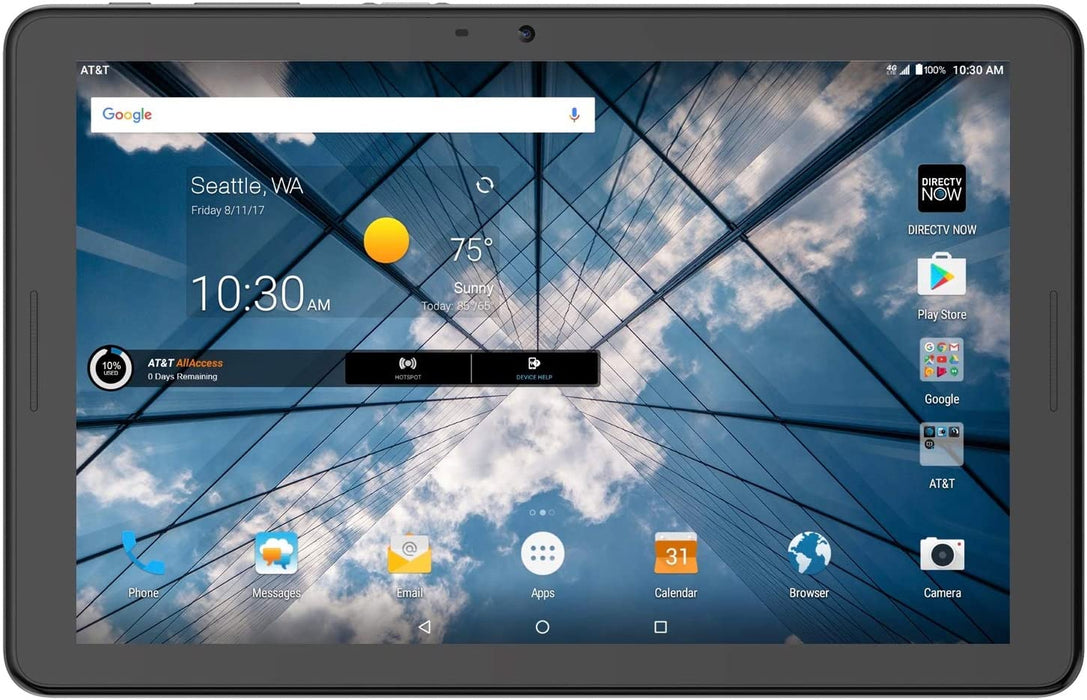 Tablet ZTE K92 Primetime de 10,1" (32 GB, WiFi+Celular) 4G LTE desbloqueada